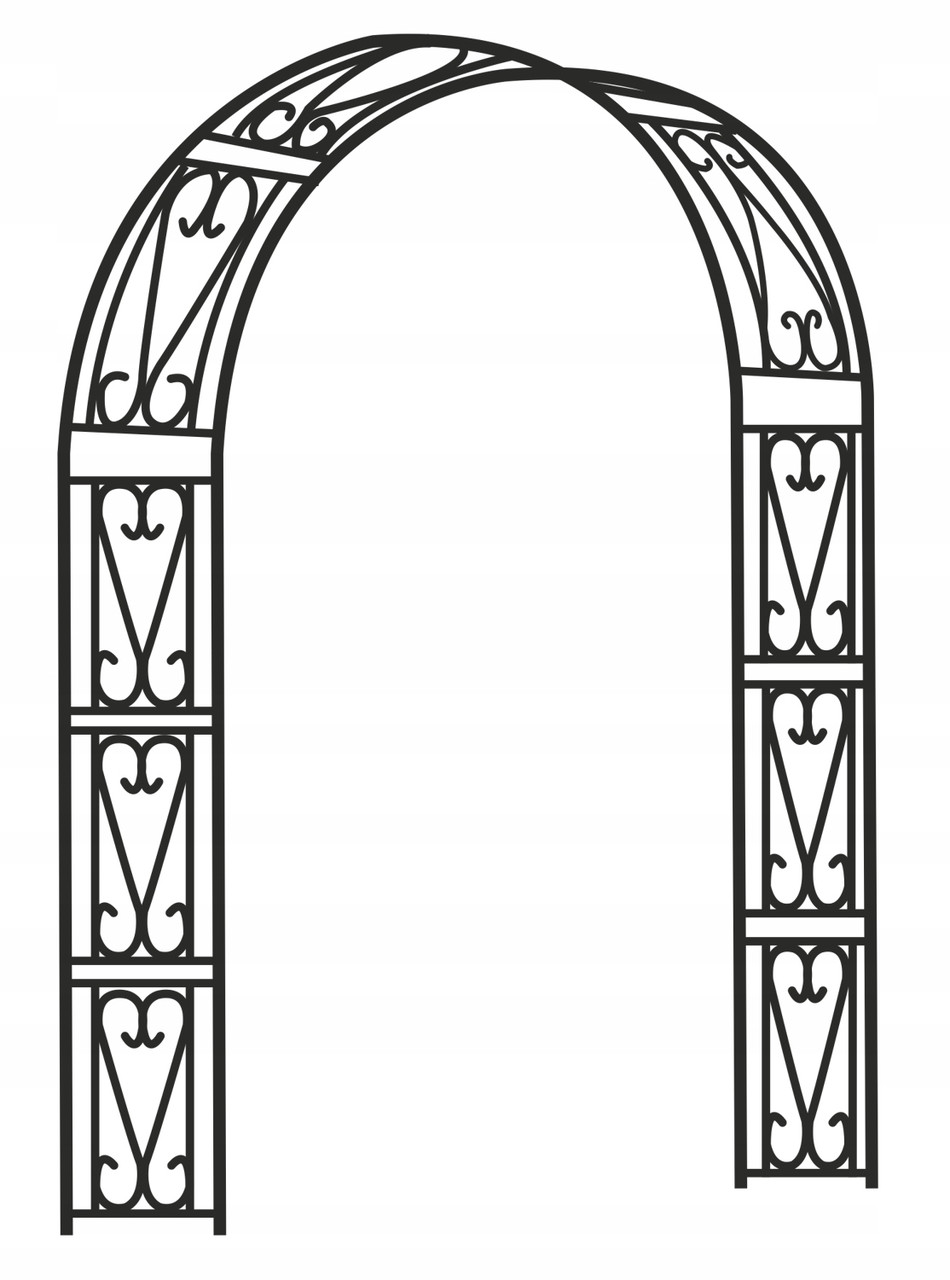 arka-sadovaia-pergola-gardenline-vinto-black-150-x-40-x-250cm