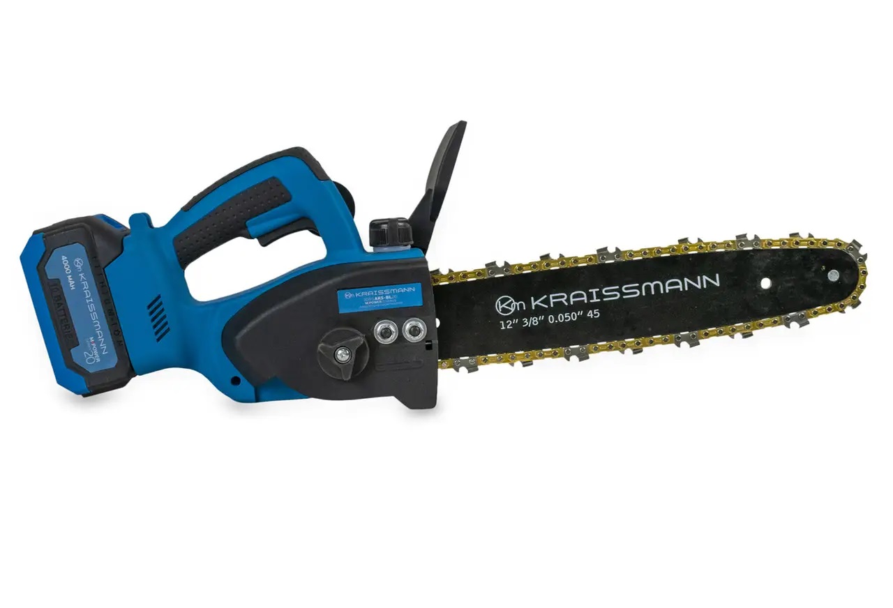 akkumuliatornaia-tsepnaia-mini-pila-kraissmann-3055-aks-bl-20-mp-s-2-akb-4000-mach-i-zariadnoe-ustroistvo