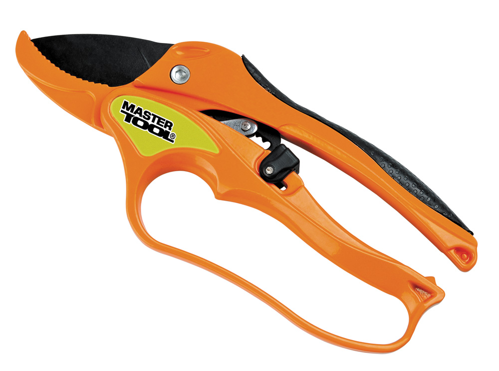 sekator-sadovyi-mastertool-s-kxrapovym-mekxanizmom-200-mm-ruchki-al-tpr-lezvie-mn65-teflon-nakovalnia-14-6112