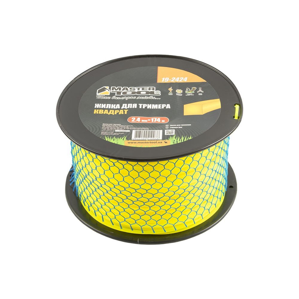 leska-dlia-trimmera-kvadrat-2-40-mm-174-m-katushka-mastertool
